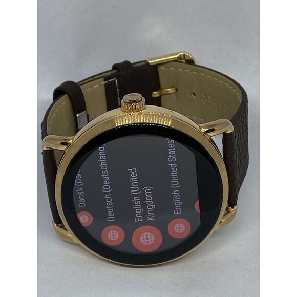 Fossil Gen 3 Authentic Genuine Smart Watch Custom Band FTW2102 LT258 - Picture 7 of 12